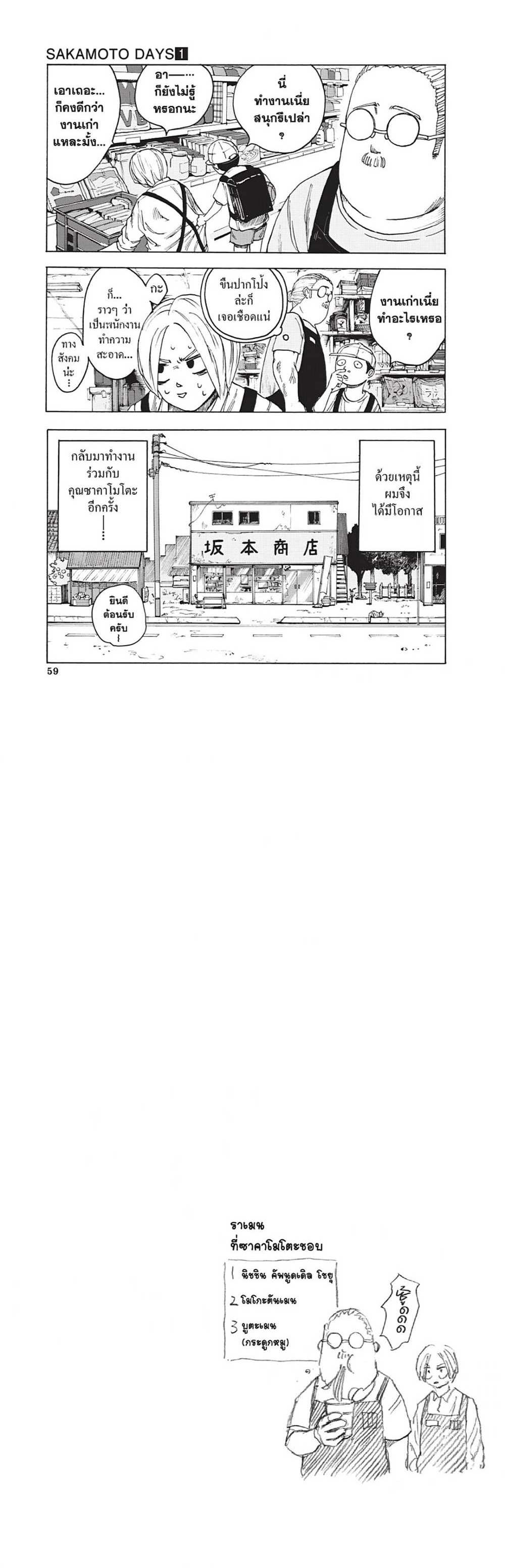 Sakamoto Days แปลไทย