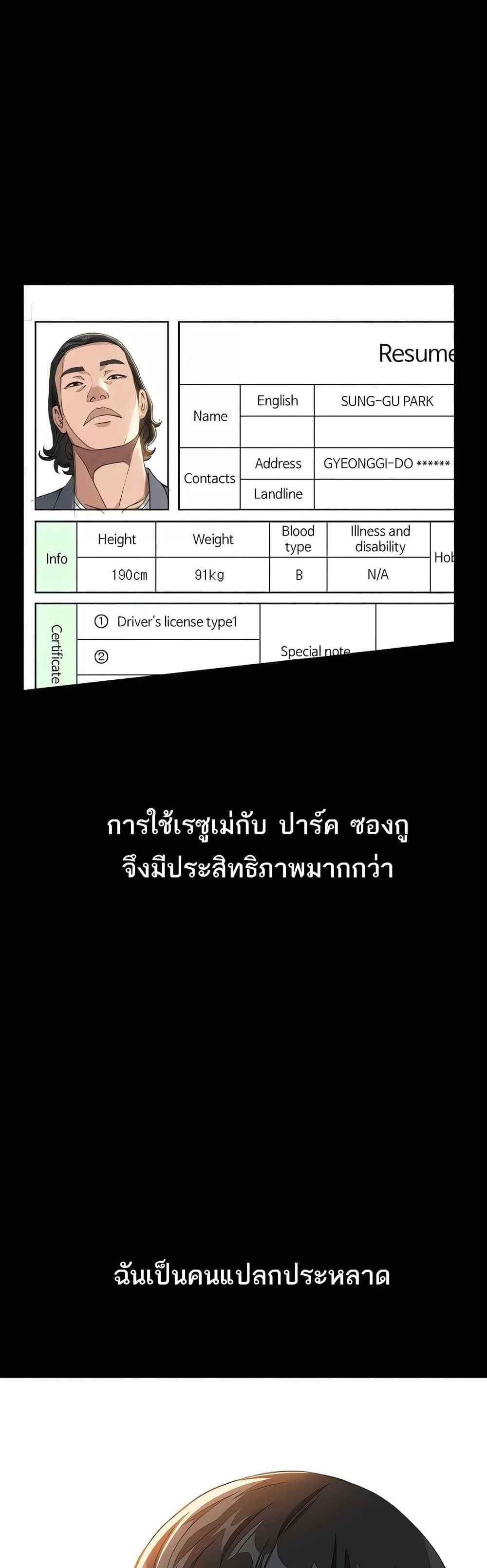 Resume แปลไทย
