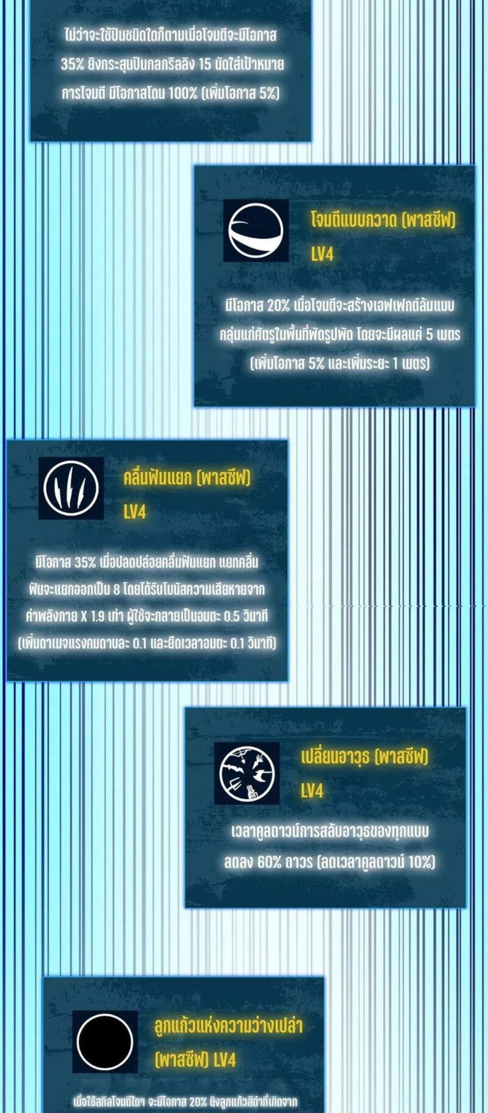 My Passive Skills Are Invincible จุติอีกครั้ง พร้อมสกิลติดตัวไร้เทียมทาน แปลไทย