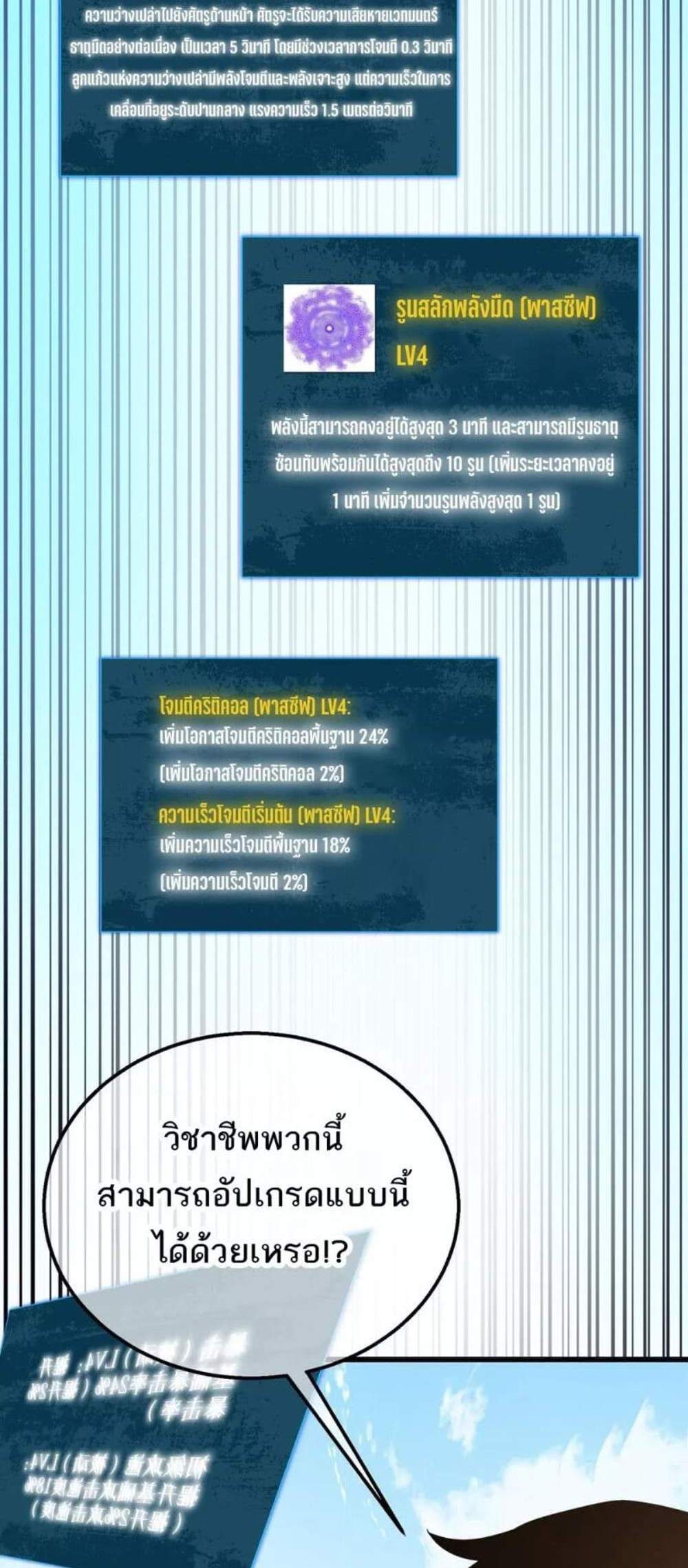 My Passive Skills Are Invincible จุติอีกครั้ง พร้อมสกิลติดตัวไร้เทียมทาน แปลไทย